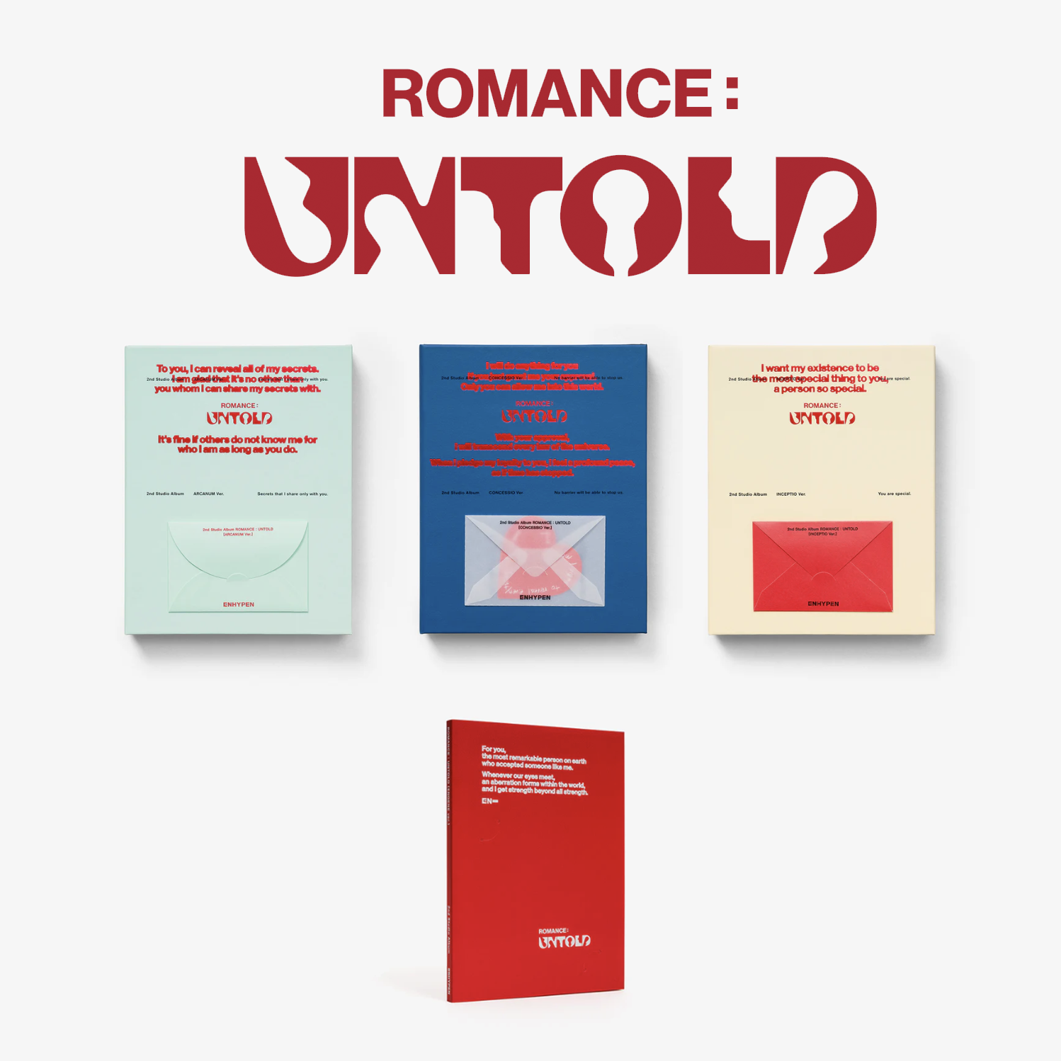 ENHYPEN - ROMANCE: UNTOLD – Pink Box ENHYPEN - ROMANCE: UNTOLD – Pink Box