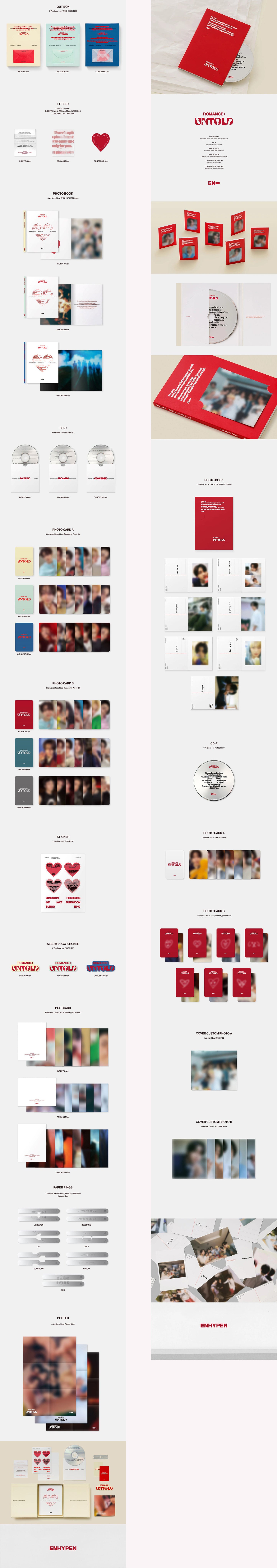 ENHYPEN - ROMANCE: UNTOLD