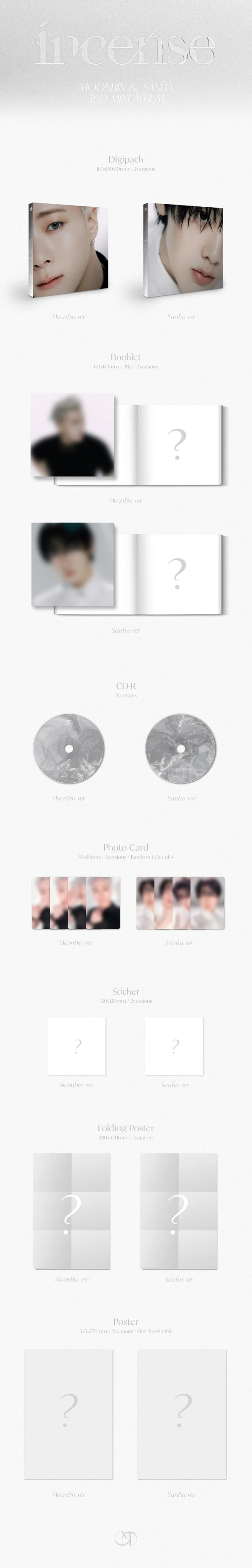 Collection of album covers and images on a white background