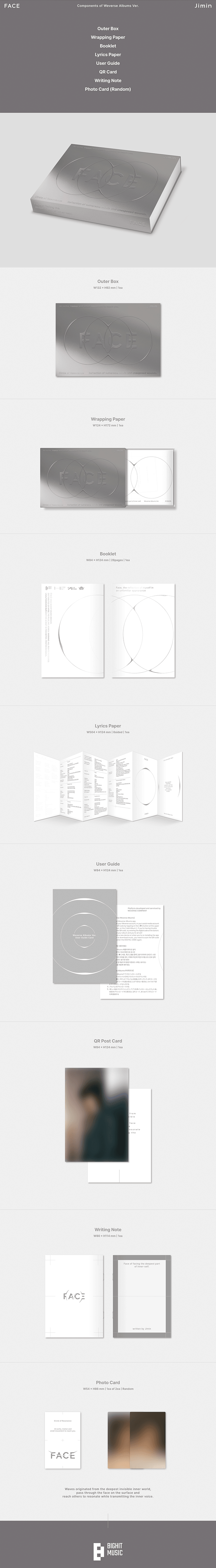 JIMIN (BTS) - FACE (Weverse Albums Ver.)
