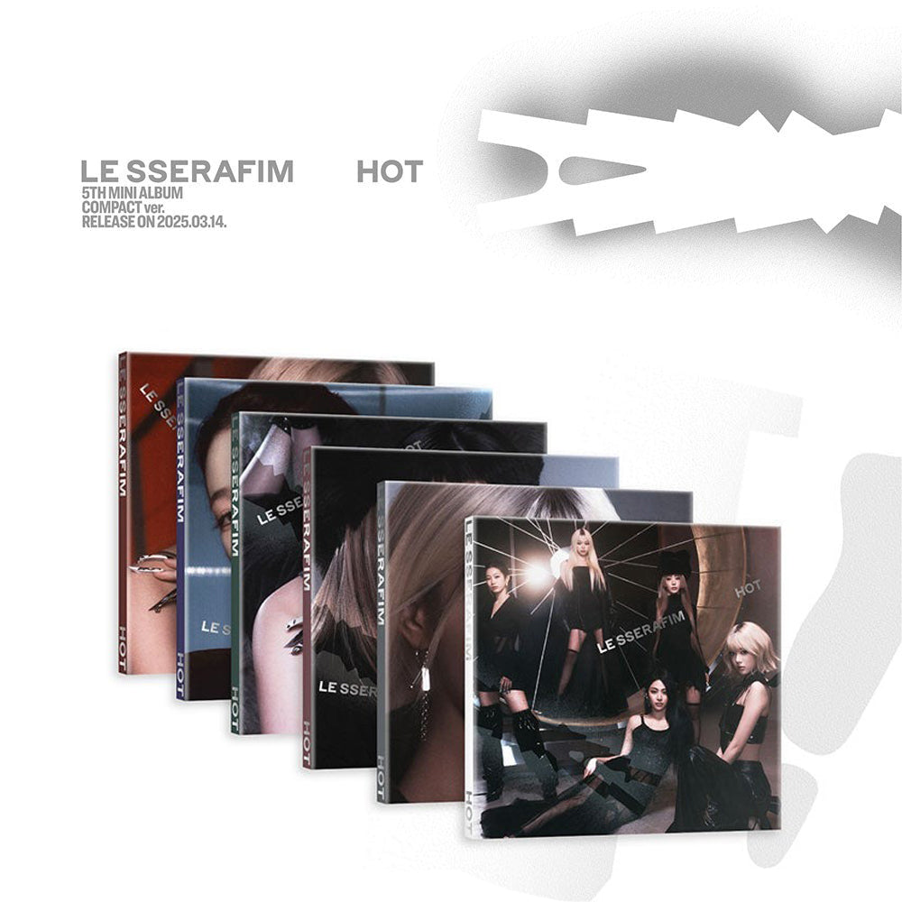 LE SSERAFIM | 5th Mini Album: HOT | COMPACT VER.