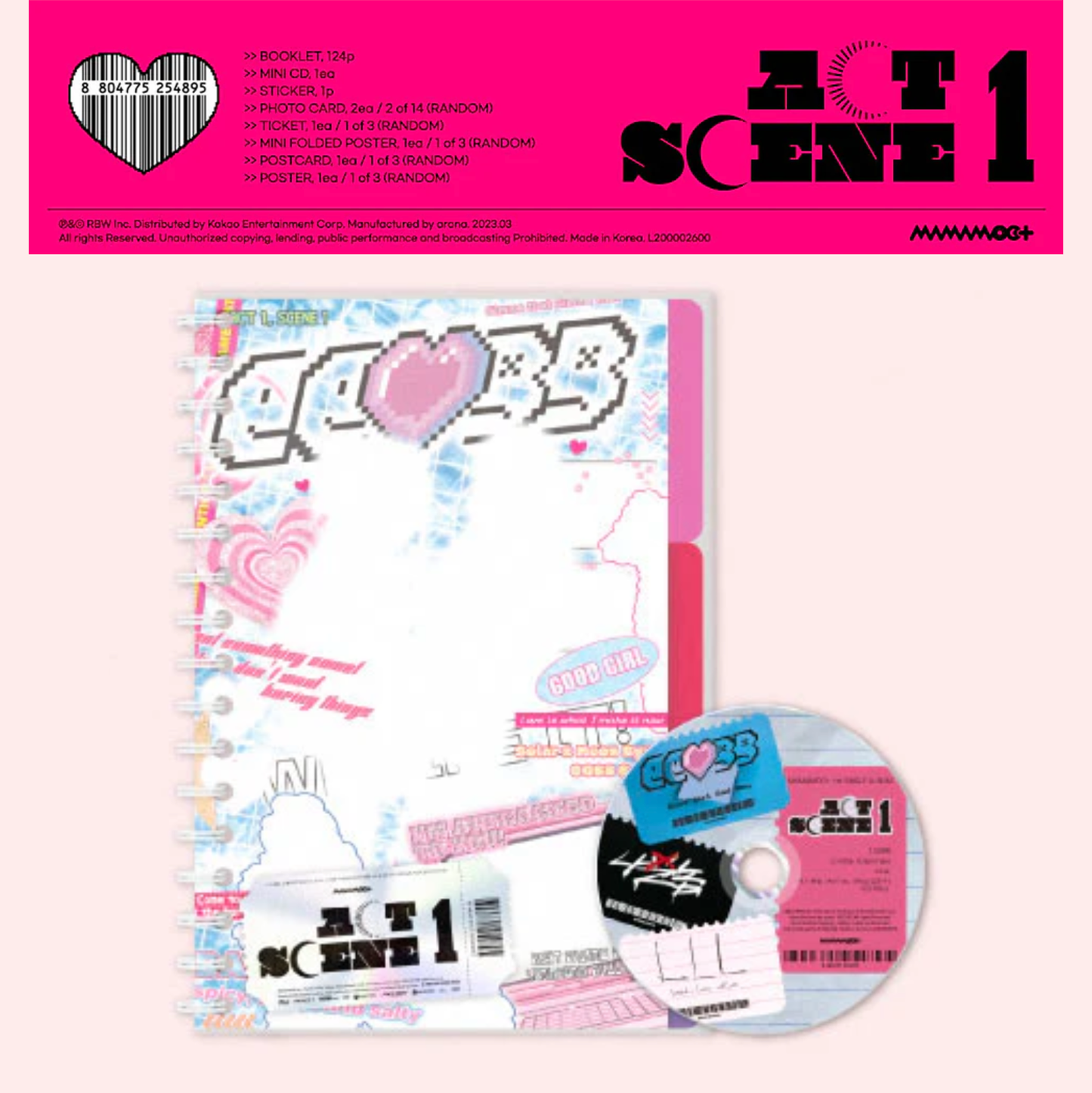 MAMAMOO+ | 1st Single Album: ACT 1 SCENE 1