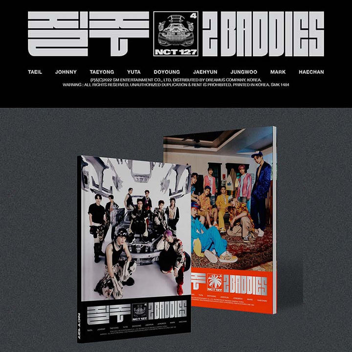 NCT 127 | 4th Album: 2 BADDIES | PHOTOBOOK VER. – Pink Box