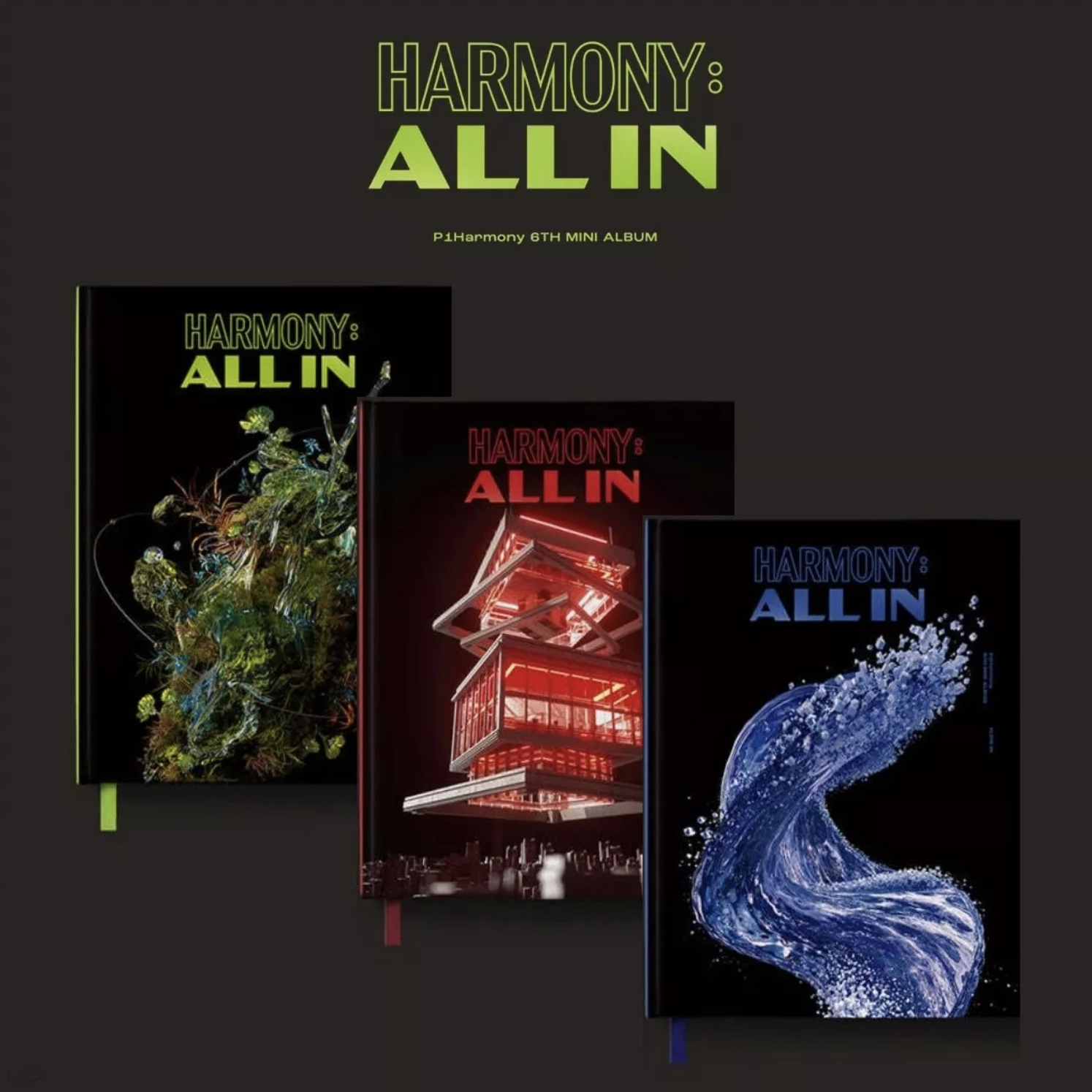P1HARMONY | 6th Mini Album | HARMONY: ALL IN – Pink Box