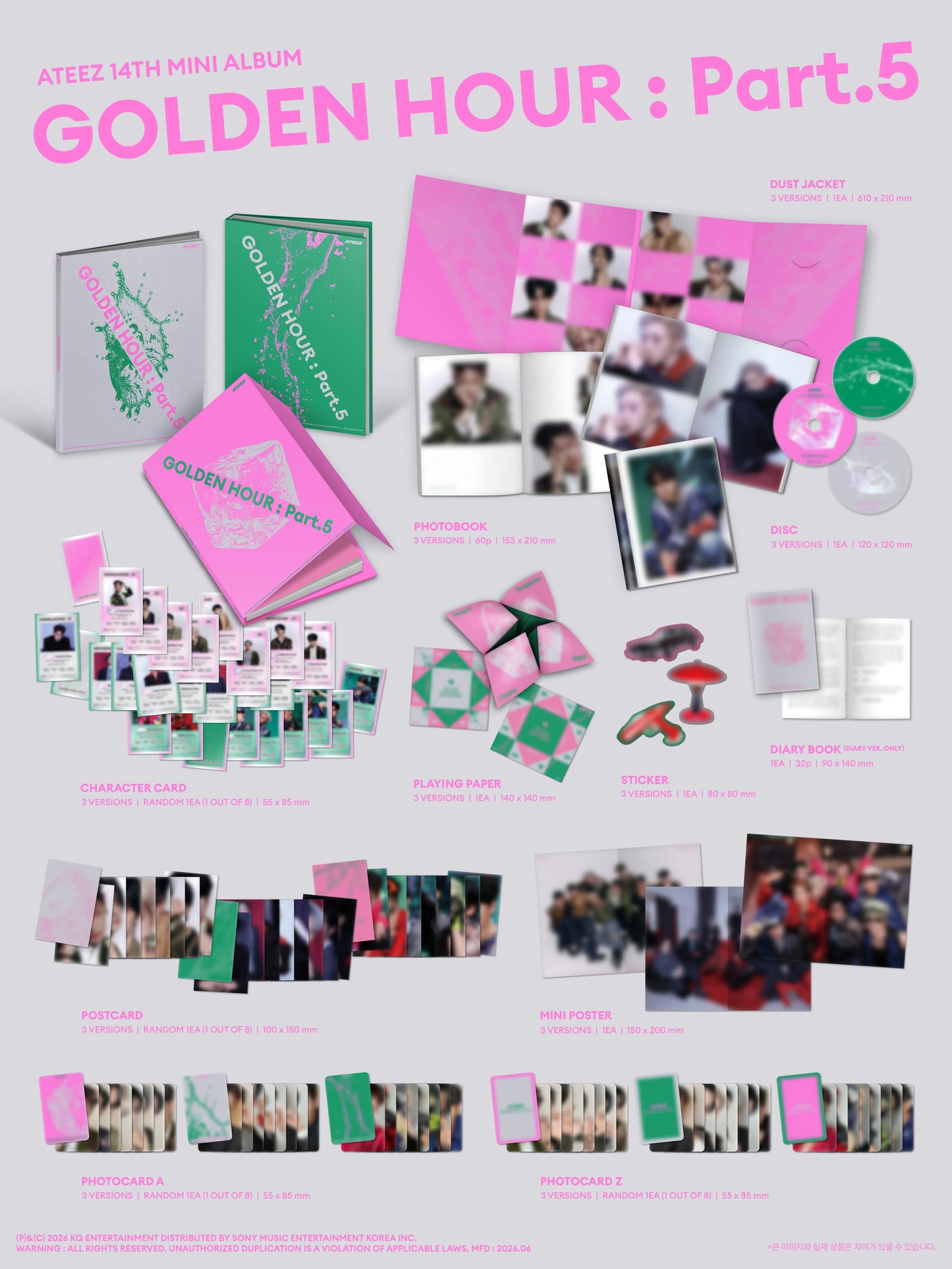 ATEEZ | Golden Hour: Part 5 (Standard Version) | PREORDER