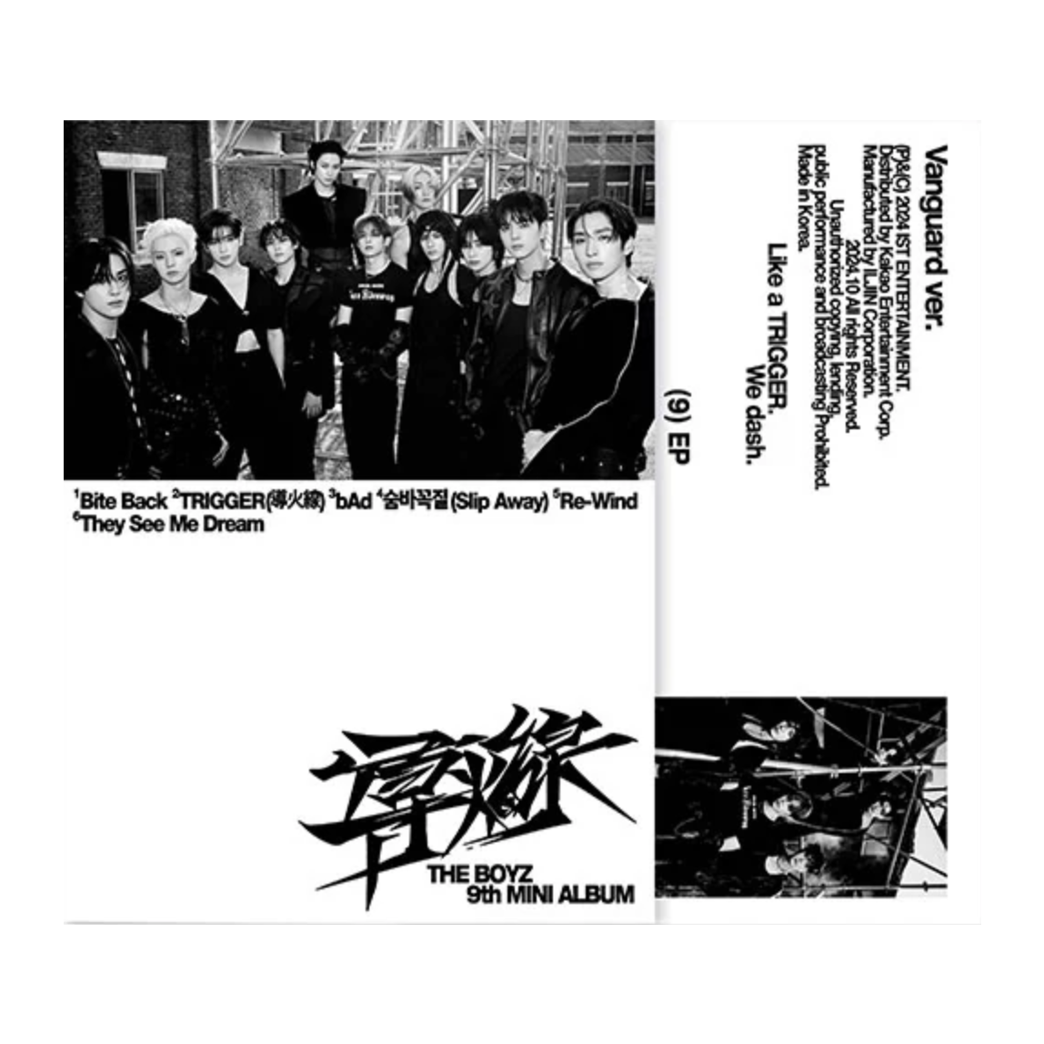 THE BOYZ | 9th Mini Album: 導火線 TRIGGER