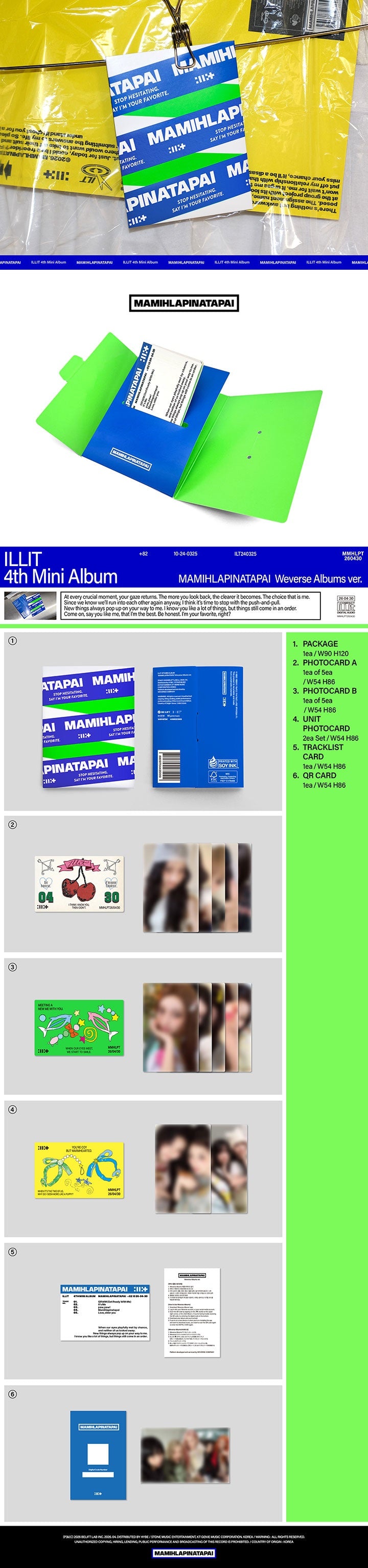 Illit | MAMIHLAPINATAPAI (4th EP) | Weverse Version