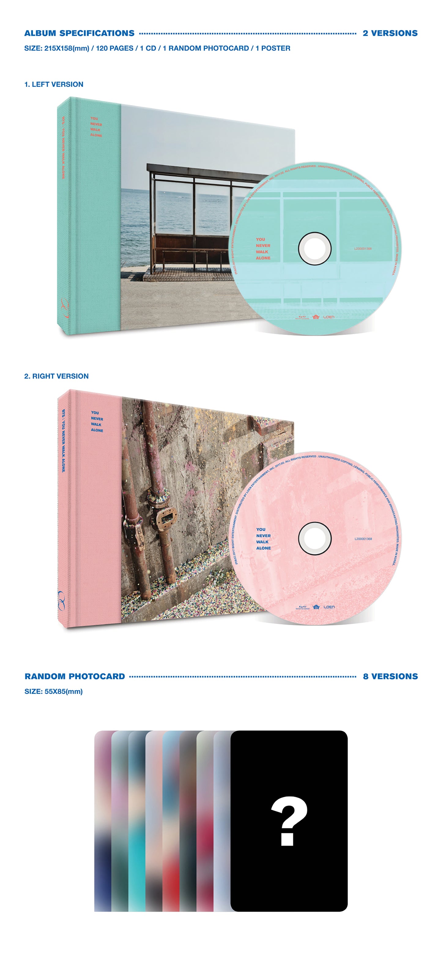 BTS - YOU NEVER WALK ALONE