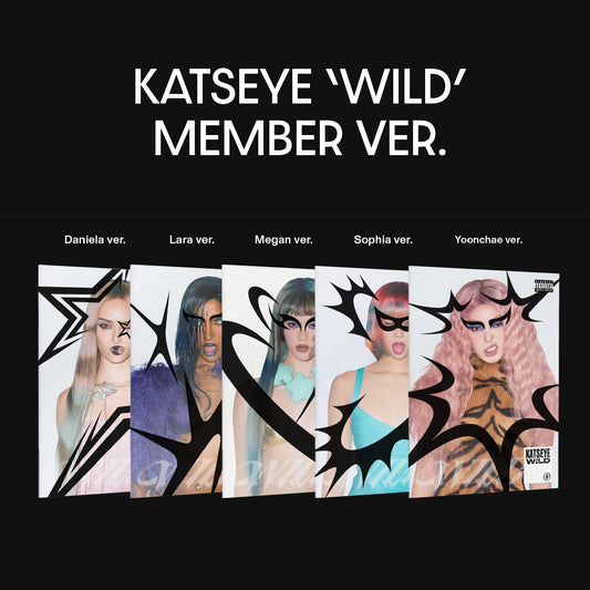 KATSEYE - 3rd EP [WILD] Members Version