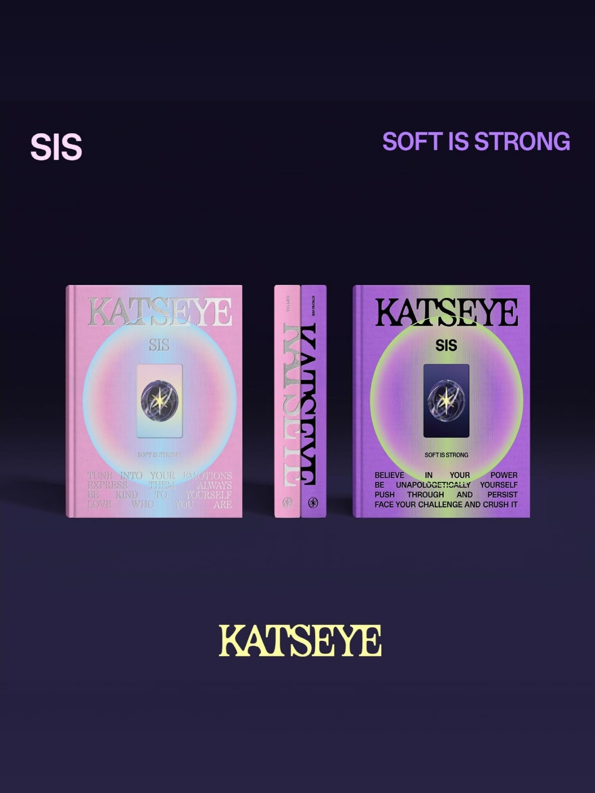 KATSEYE 1st Debut EP SOFT IS STRONG Standard Versions Pink Box katseye-1st-debut-ep-soft-is-strong-standard-versions-pink-box