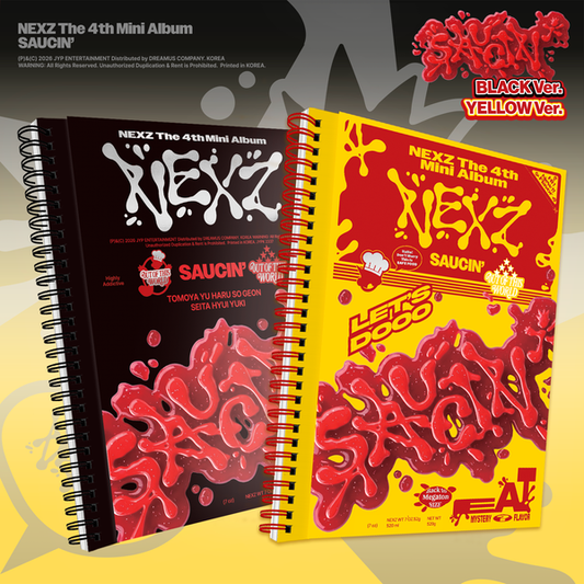 NEXZ | 4th Mini Album [SAUCIN'] Standard Version (PRE-ORDER)