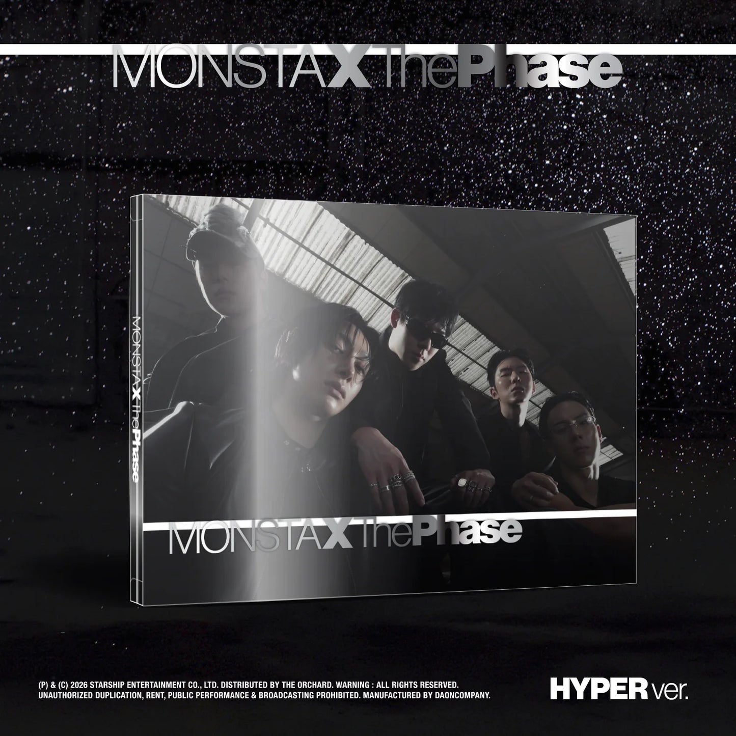 MONSTA X - 14th Mini Album [THE PHASE] Hyper Version