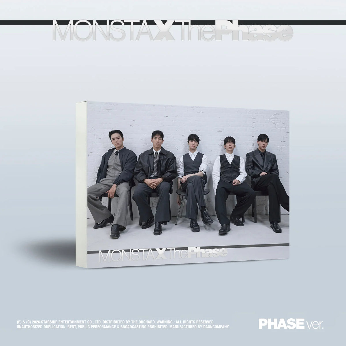 MONSTA X - 14th Mini Album [THE PHASE] Phase Version