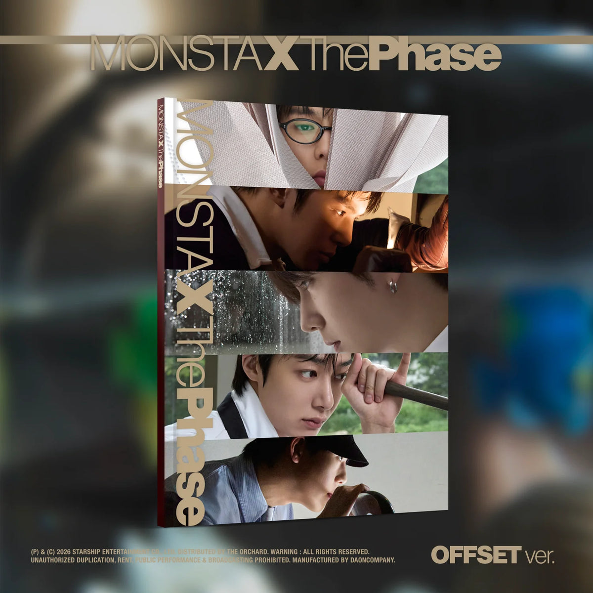 MONSTA X - 14th Mini Album [THE PHASE] Offset Version