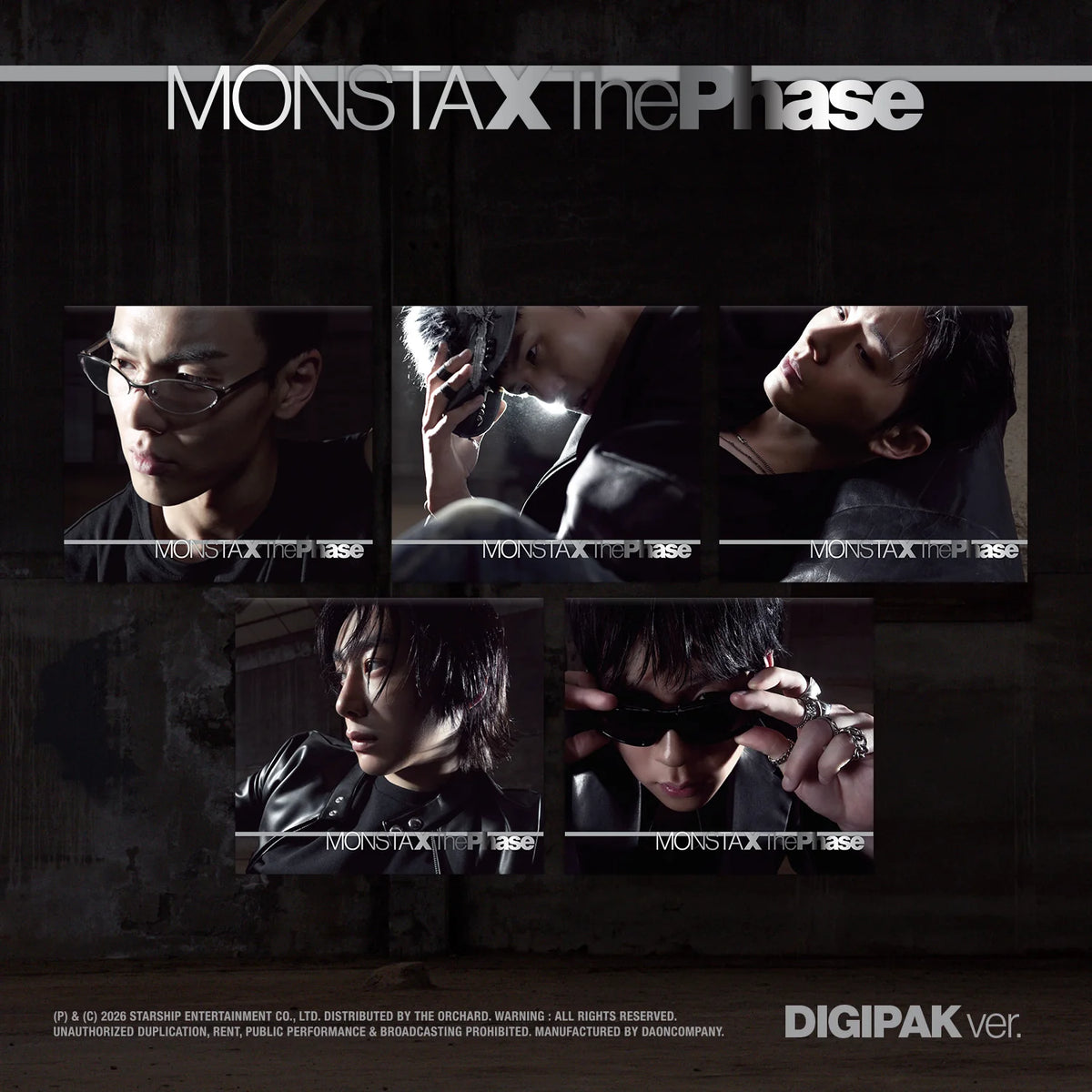 MONSTA X - 14th Mini Album [THE PHASE] Digi Version