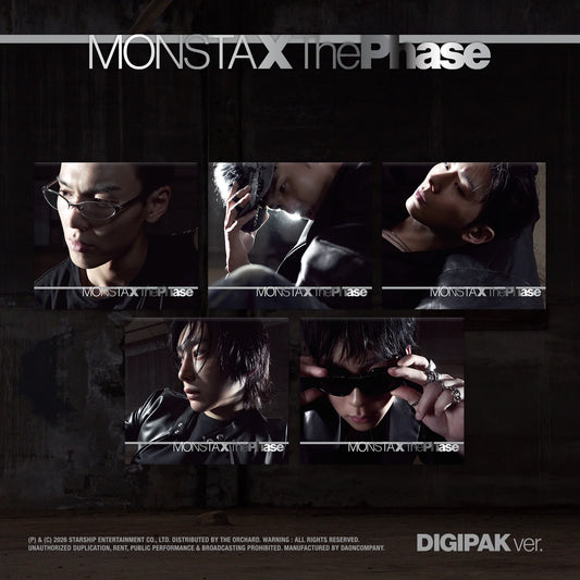 MONSTA X - 14th Mini Album [THE PHASE] Digi Version