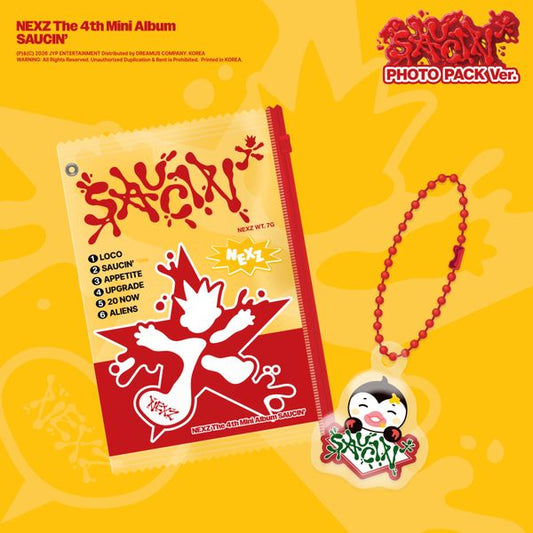 NEXZ | 4th Mini Album [SAUCIN'] Photo Pack Version (PRE-ORDER)