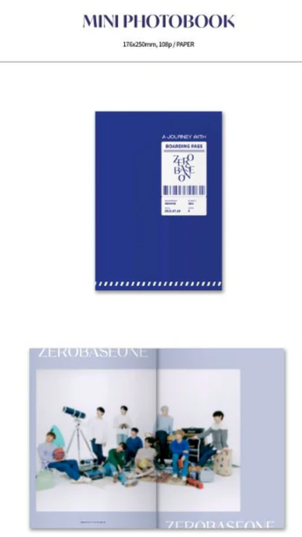 ZB1 | THE MOVING SEOUL | A JOURNEY WITH ZEROBASEONE | Mini Photobook