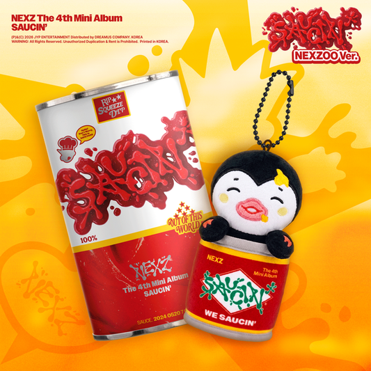 NEXZ | 4th Mini Album [SAUCIN'] Nexzoo Version (PRE-ORDER)