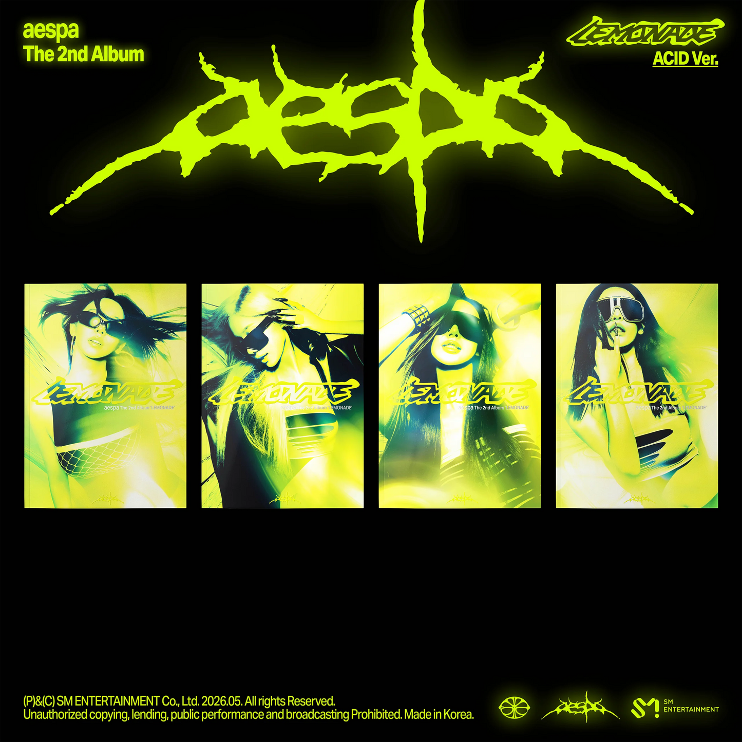 AESPA | LEMONADE (2nd Album) | Acid Version