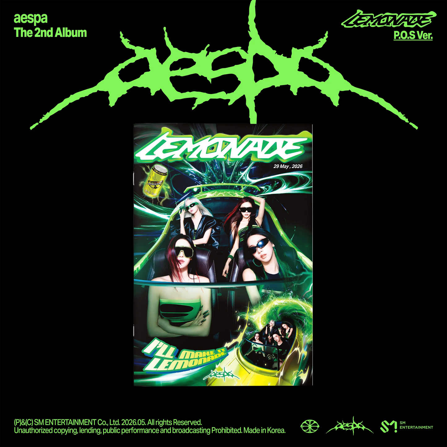 AESPA | LEMONADE (2nd Album) | P.O.S Version