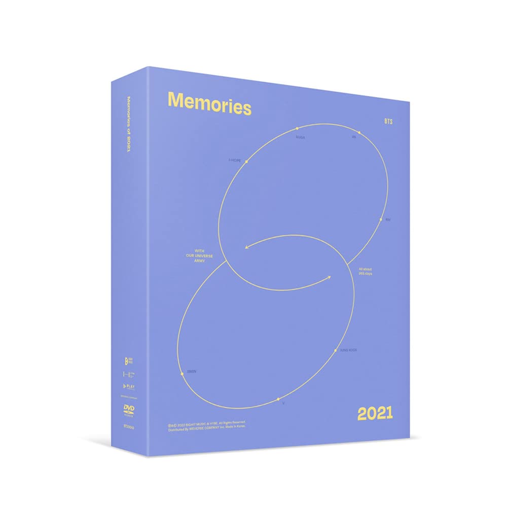BTS - MEMORIES OF 2021 DVD