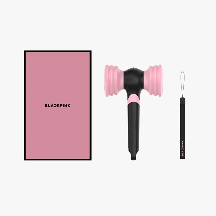 K-pop girl group Blackpink lightstick and packaging 