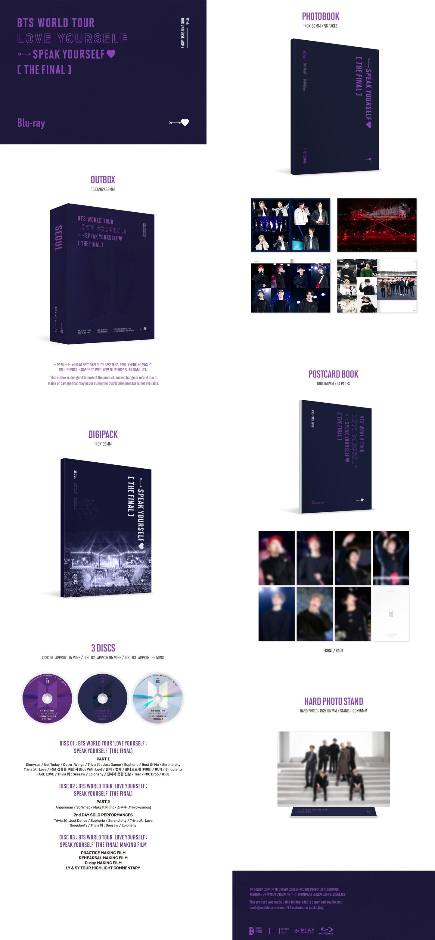 BTS - WORLD TOUR 'LOVE YOURSELF': SPEAK YOURSELF (THE FINAL)