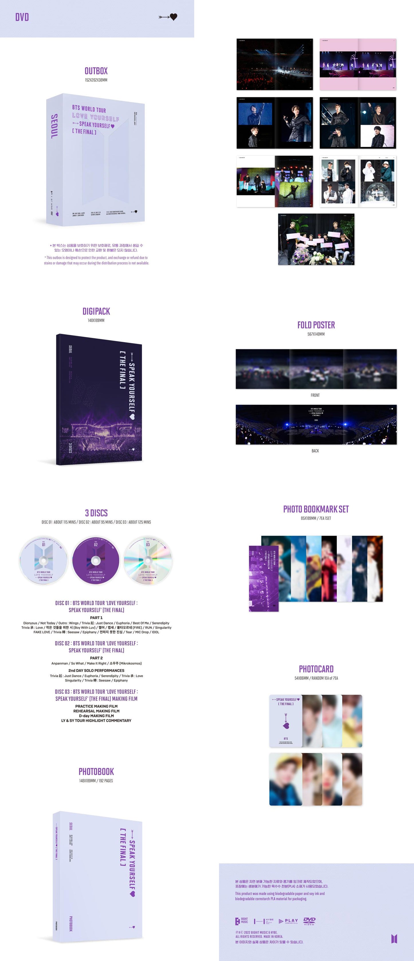 BTS - WORLD TOUR 'LOVE YOURSELF': SPEAK YOURSELF (THE FINAL)