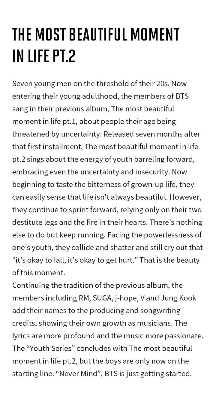 BTS -화양연화 (The Most Beautiful Moment In Life) PT.2 (4TH MINI ALBUM)