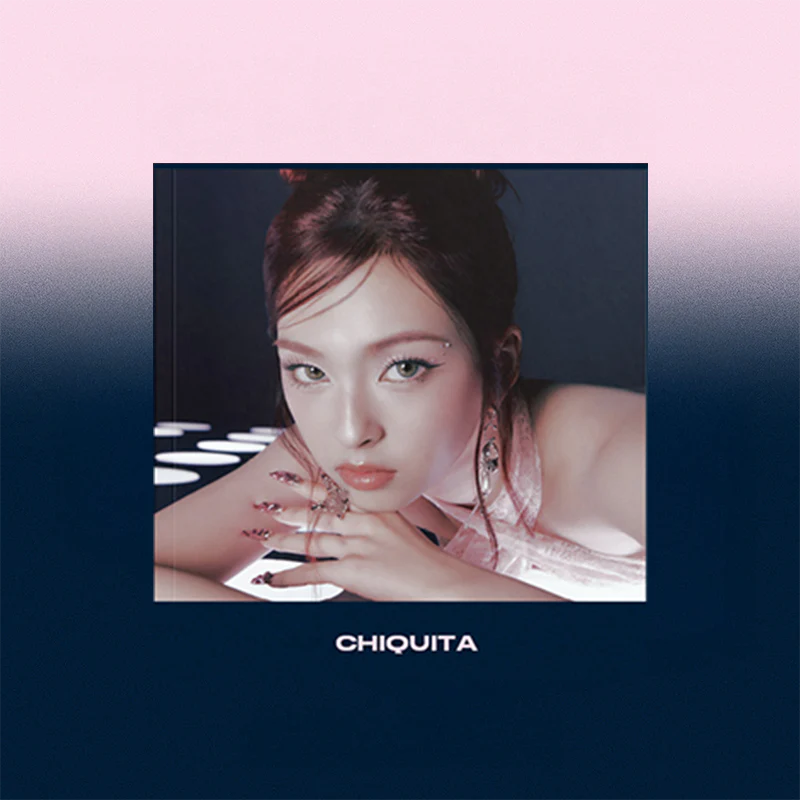 Album cover for Chiquita featuring a person with a dark background