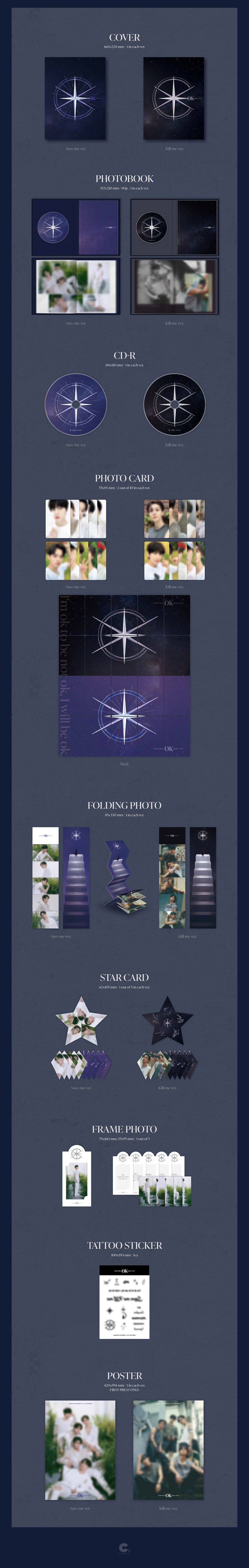 CIX - 'OK' EPISODE 2 : I'M OK (6TH EP ALBUM)