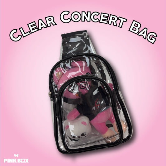 Clear Crossbody Bag with Adjustable Strap