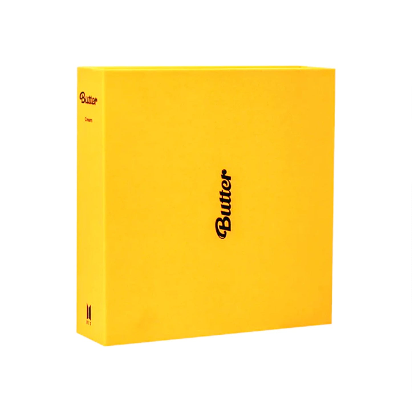 Yellow box with 'Butter' branding on a white background