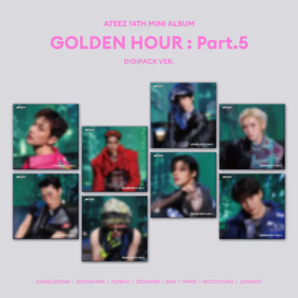 ATEEZ | Golden Hour: Part 5 (Digipack Member Version) | PREORDER