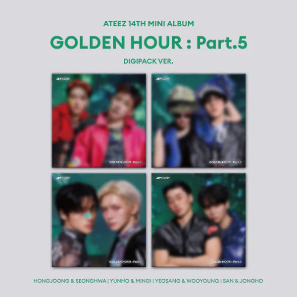 ATEEZ | Golden Hour: Part 5 (Digipack Unit Version) | PREORDER