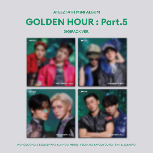 ATEEZ | Golden Hour: Part 5 (Digipack Unit Version) | PREORDER