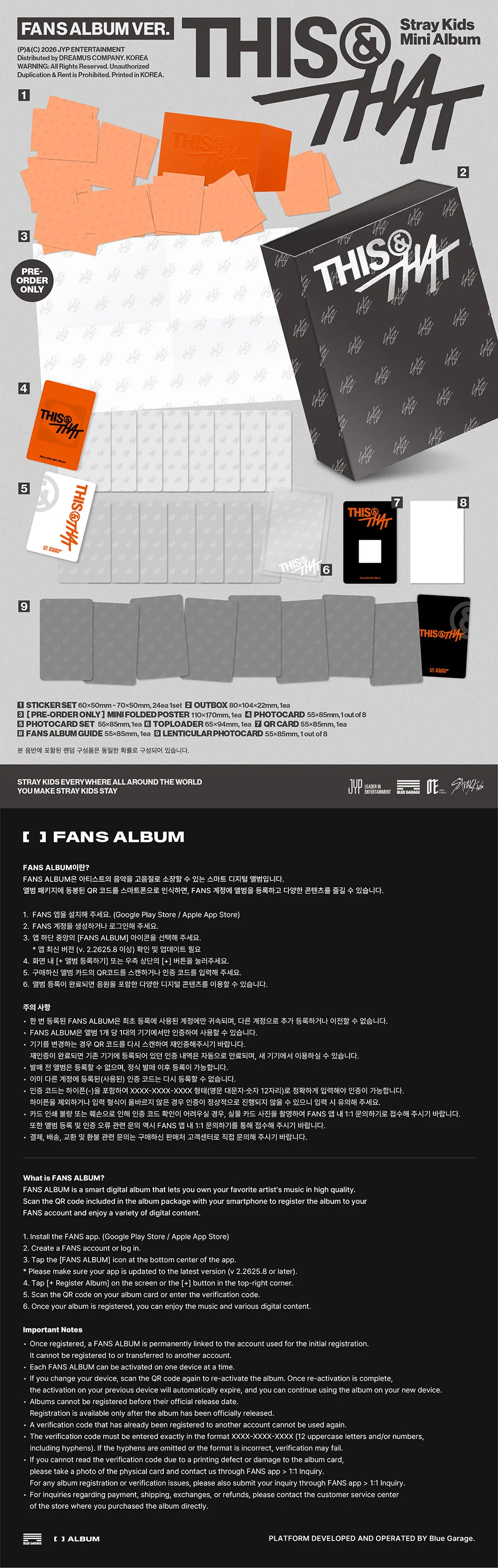 Stray Kids | 10th Mini Album [This & That] Fans Version