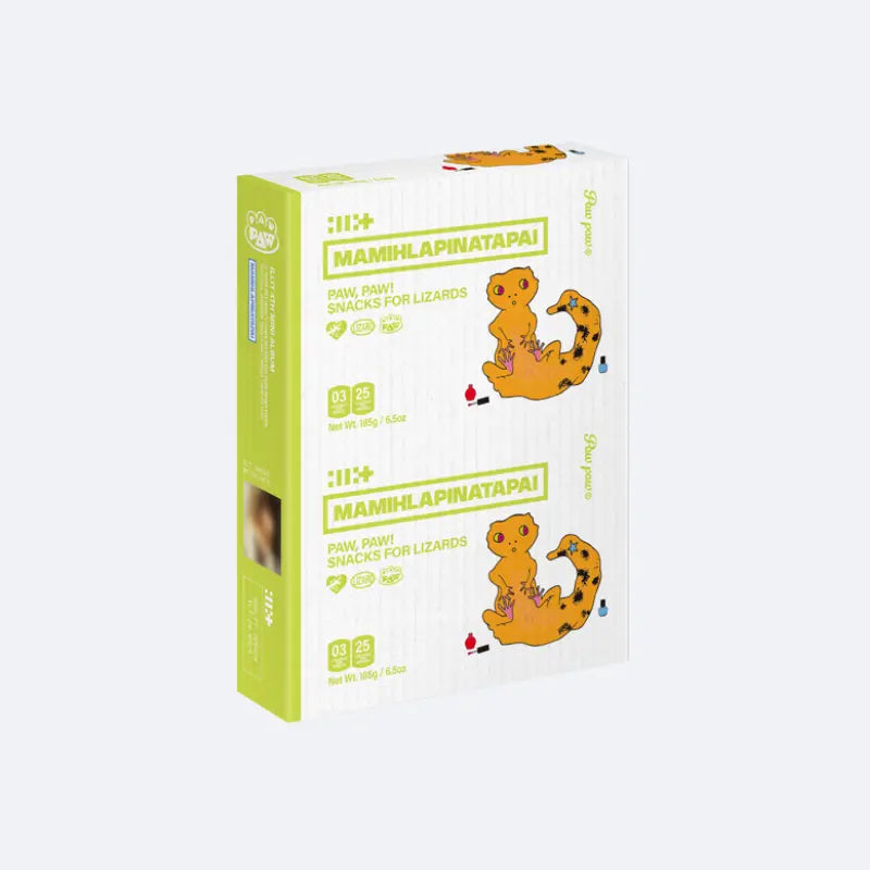 Green colorful box packaging for Illit's Mamihlapinatapai