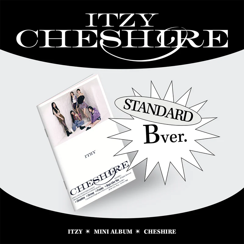 ITZY | 6th EP: Cheshire | Standard Ver.