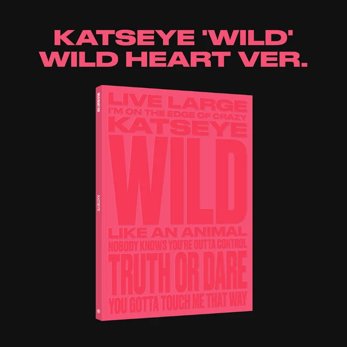 KATSEYE - 3rd EP [WILD] Wild Hearts - International Retailer Exclusive Version