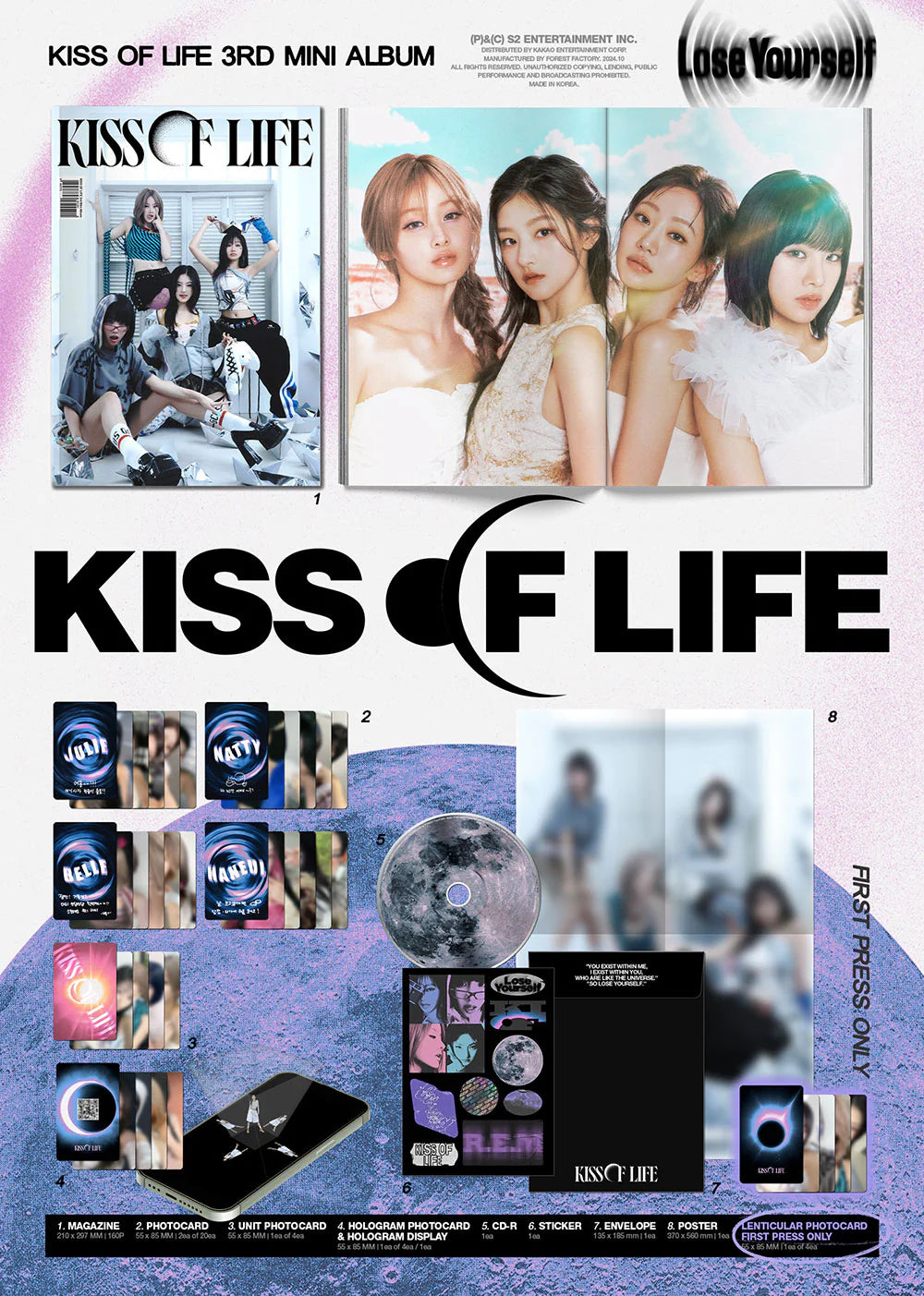 KISS OF LIFE | Lose Yourself | Magazine Ver.
