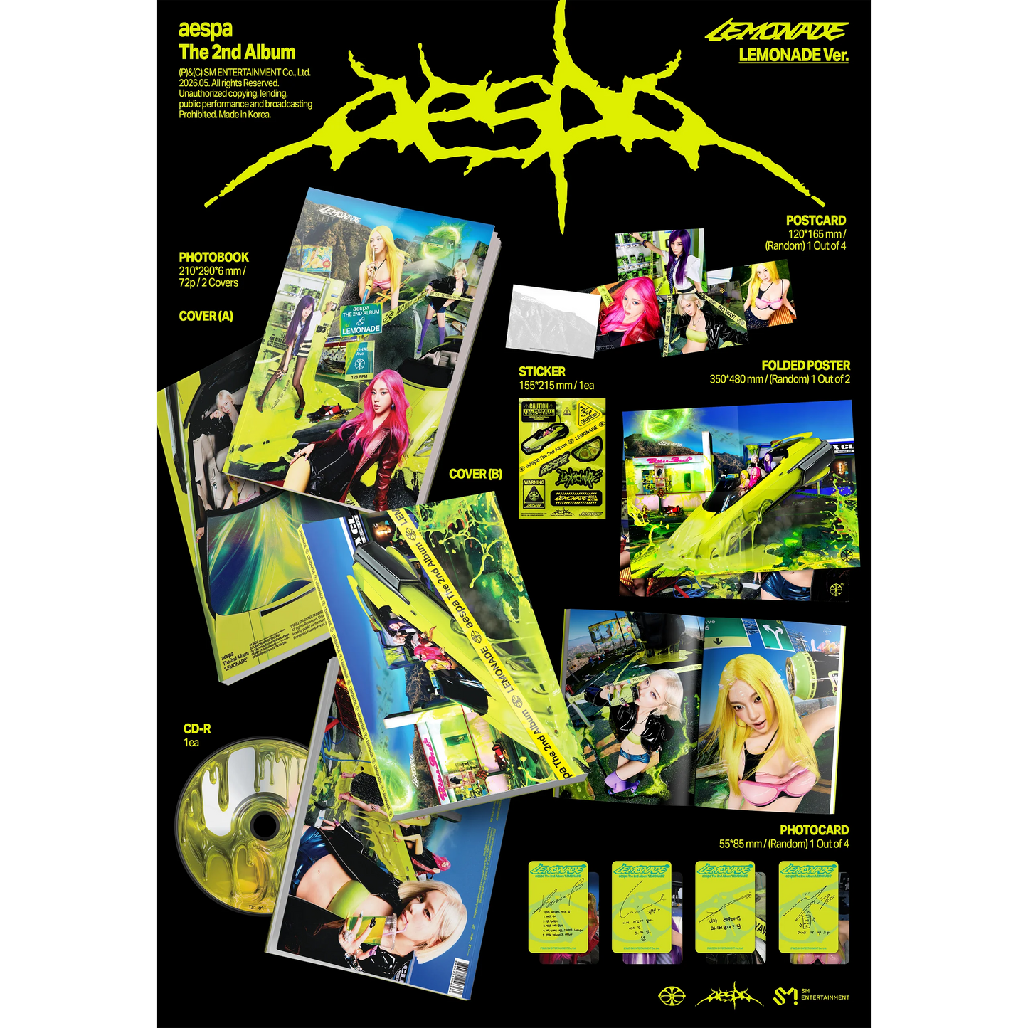 AESPA | LEMONADE (2nd Album) | Lemonade Version