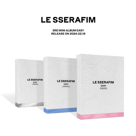 LE SSERAFIM | 3rd Mini Album: EASY