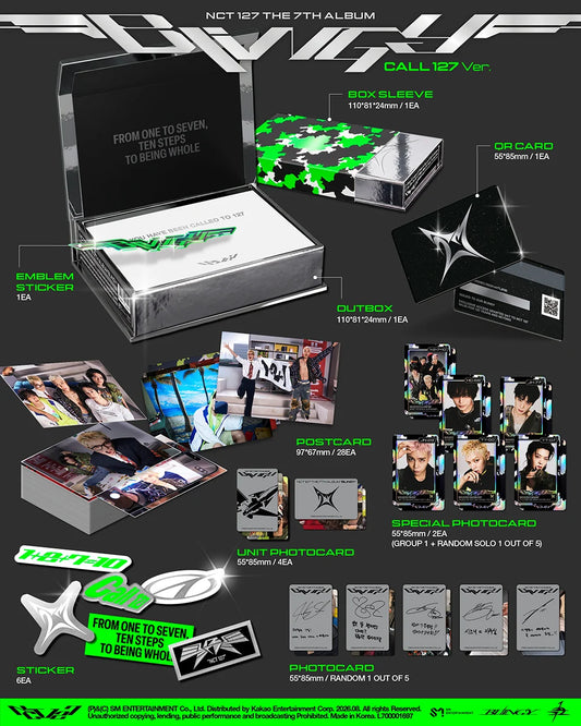 NCT 127 - The 7th Album [BLINGY] Call 127 Version