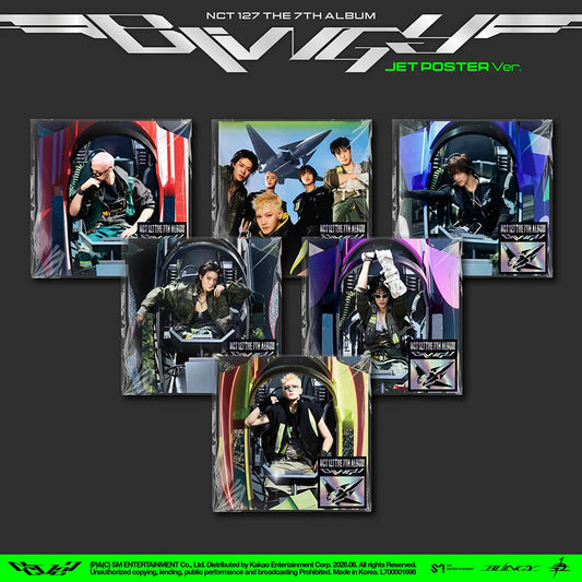 NCT 127 - The 7th Album [BLINGY] Jet Poster Version