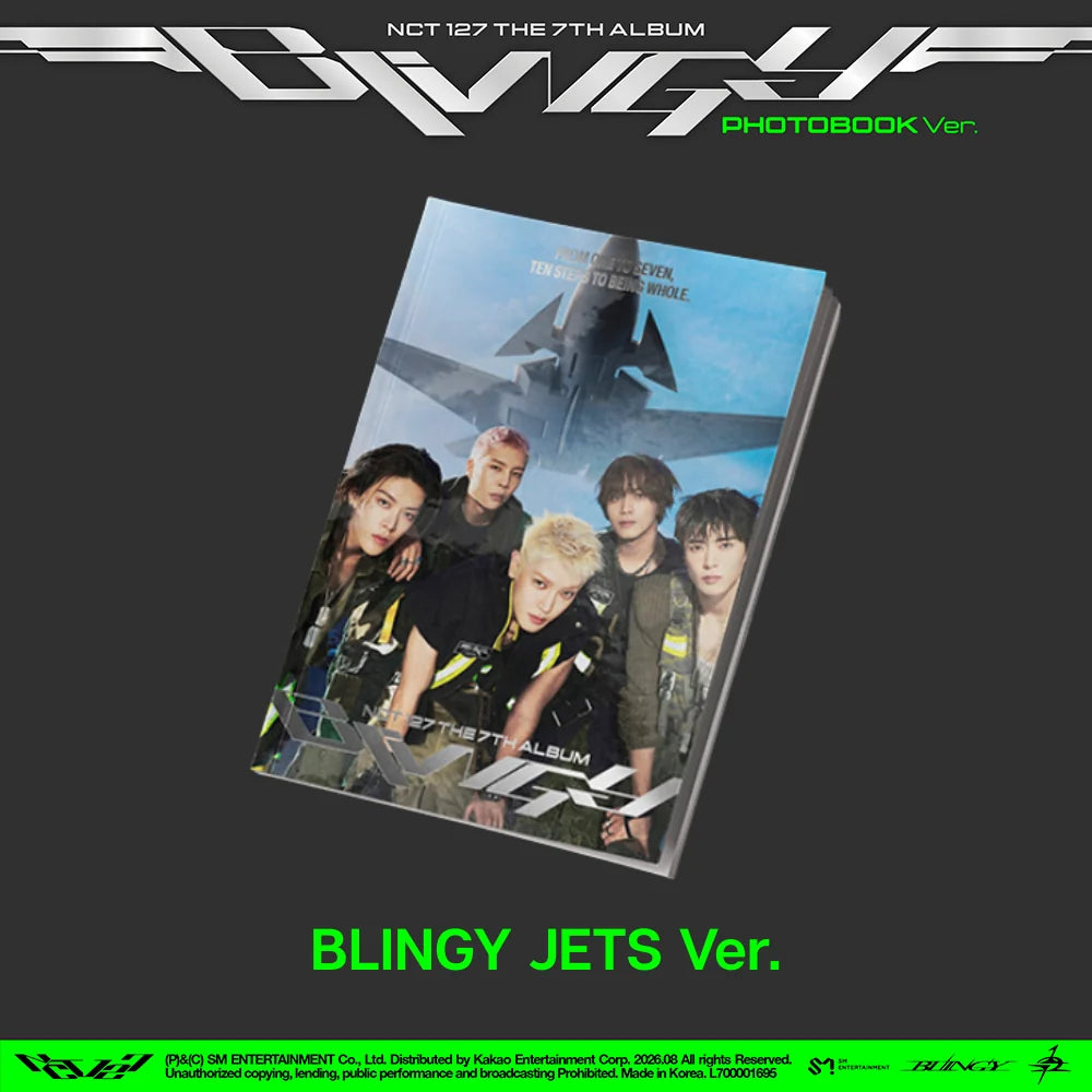 NCT 127 - The 7th Album [BLINGY] Photobook Version
