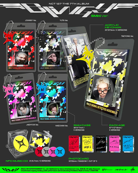 NCT 127 - The 7th Album [BLINGY] SMini Version