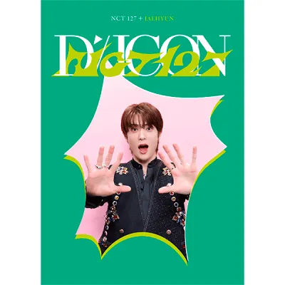 A collection of mini photobooks from the K-pop group NCT 127, displayed in a grid format with each book featuring a member of the group on the cover.