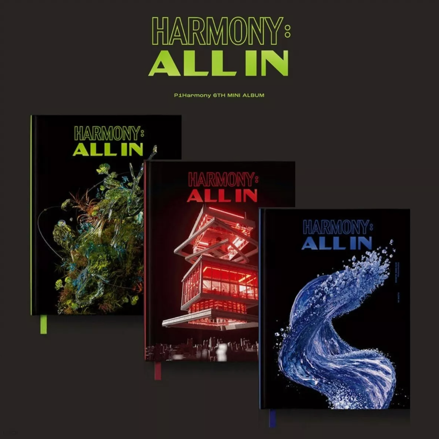 P1HARMONY | 6th Mini Album | HARMONY: ALL IN – Pink Box P1HARMONY | 6th Mini Album | HARMONY: ALL IN – Pink Box